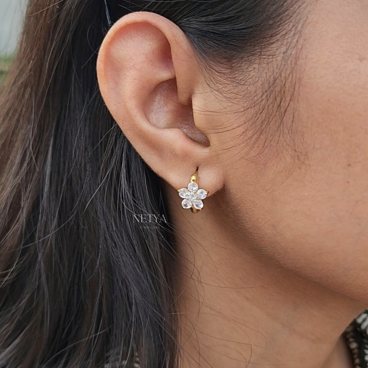 Flower Hoops