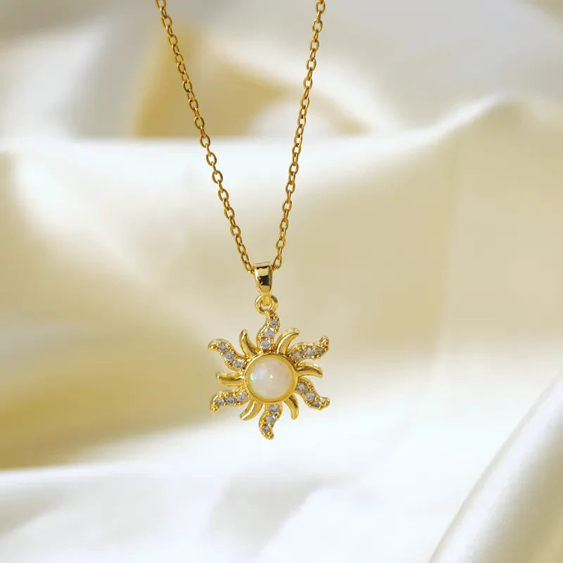 Sun Pendant Necklace