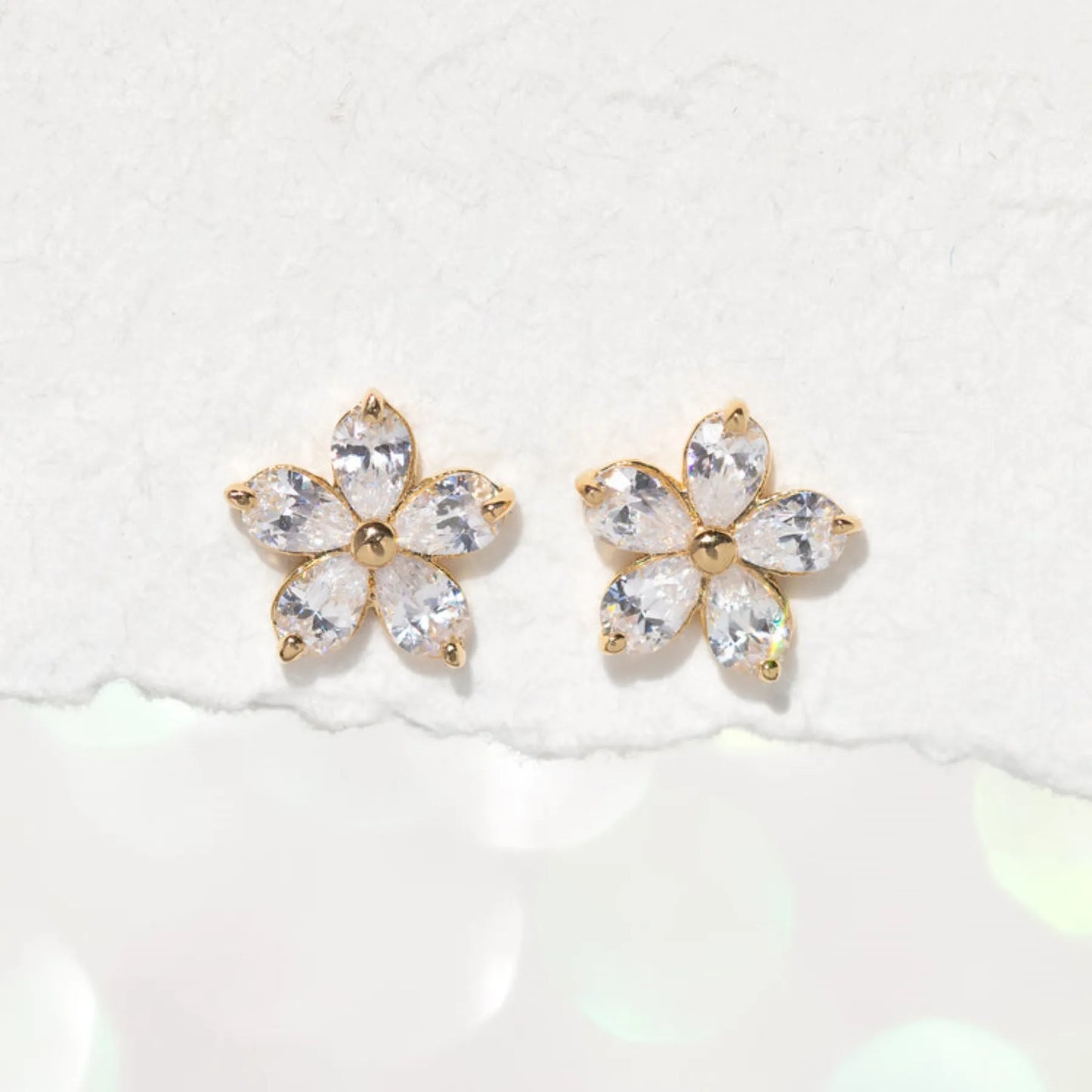Aster Flower Earrings