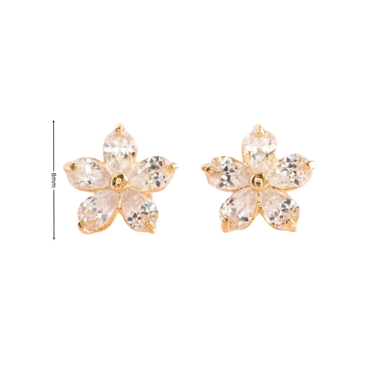 Aster Flower Earrings