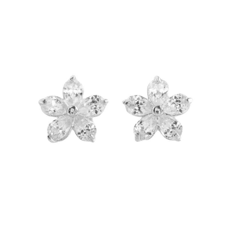 Aster Flower Earrings