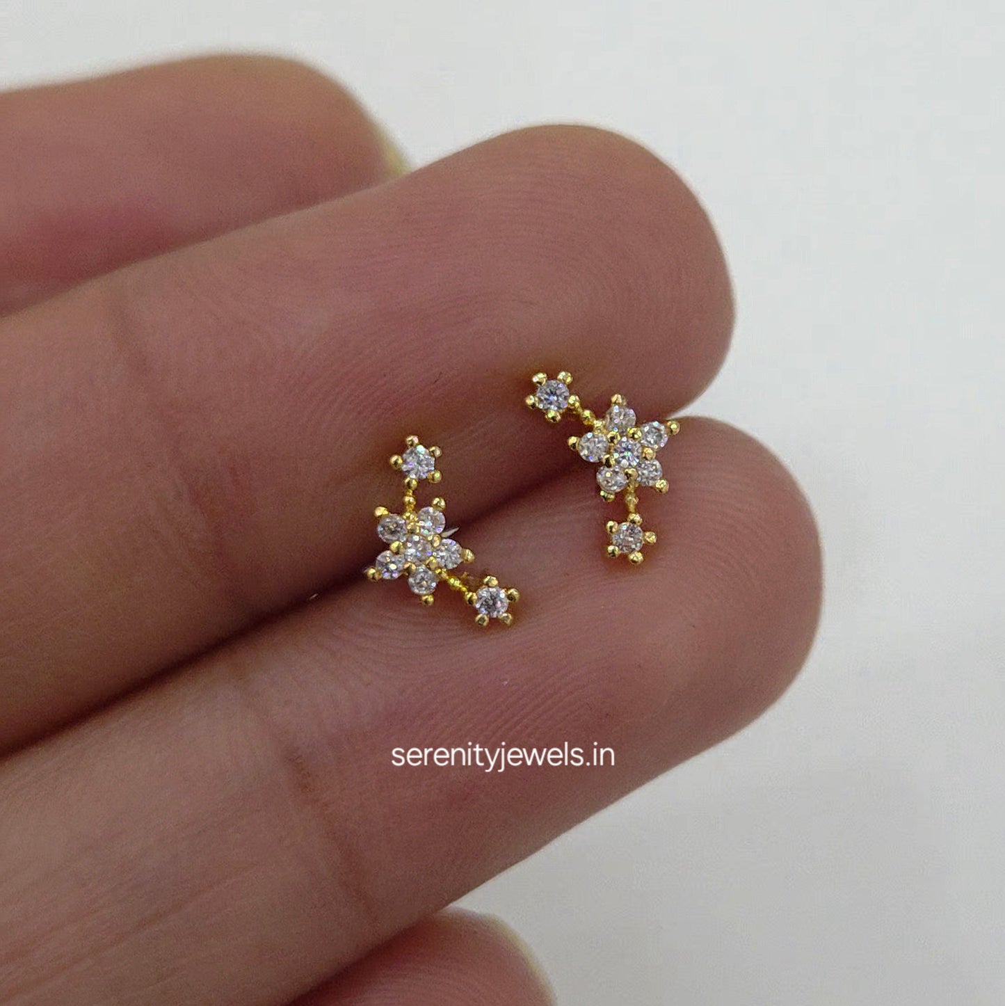 Cynthia Small Studs - Pair Serenity Jewels