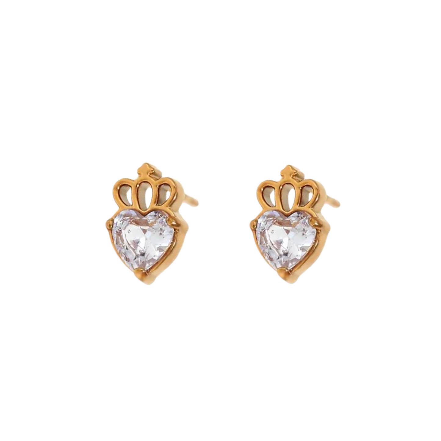 Heart Queen Studs
