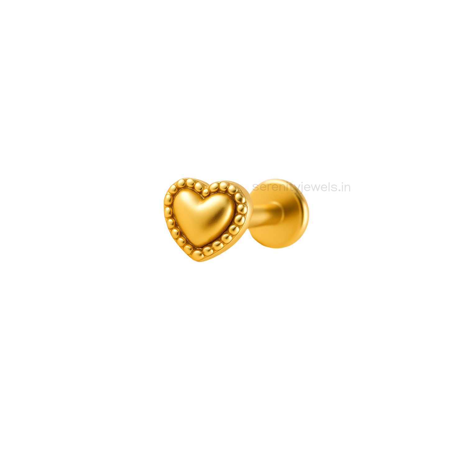 Lush Love Flat Studs - PAIR