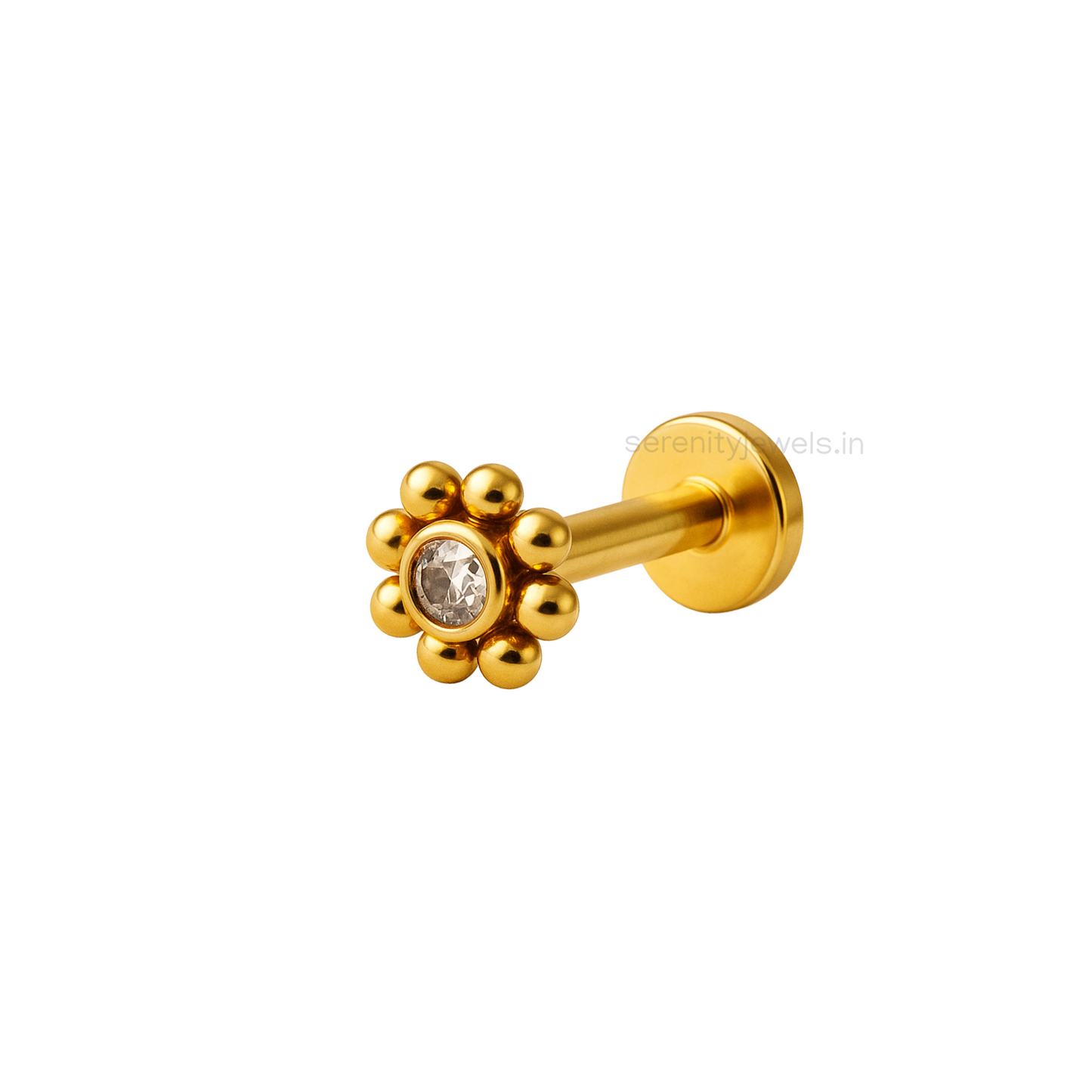 Desire Dots Flat Studs - PAIR