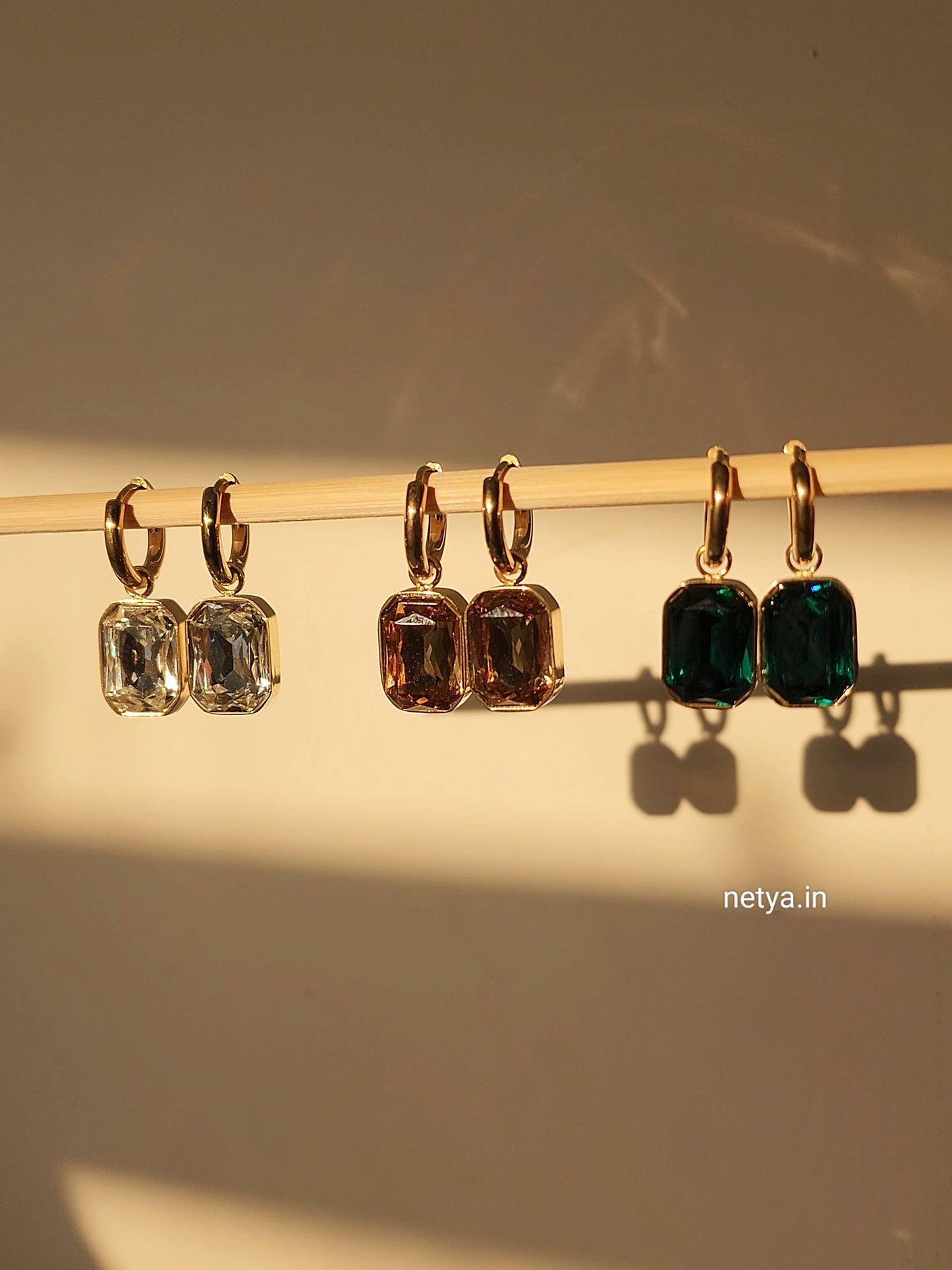 Adaline Diamond Hoops