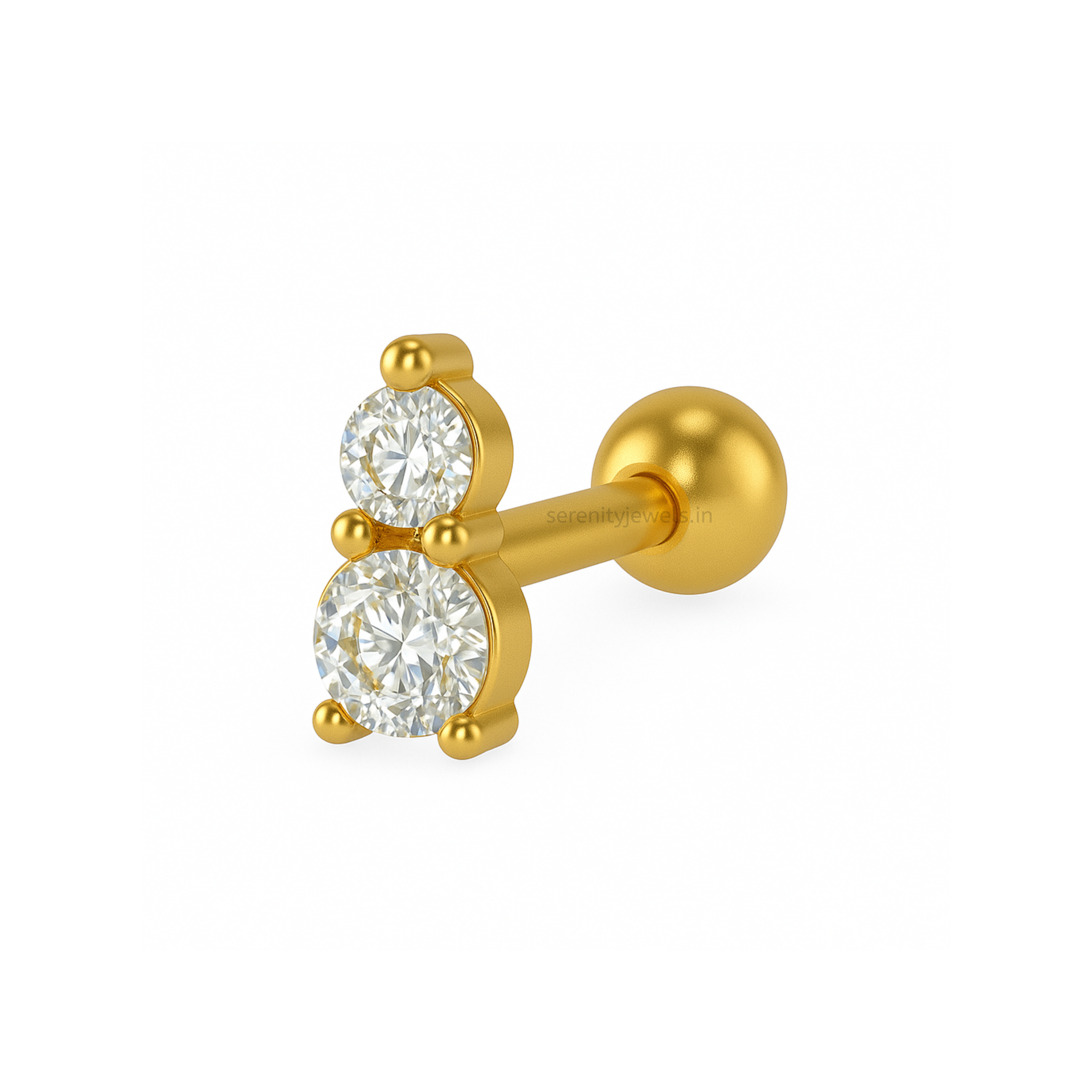 Ash small studs - Pair