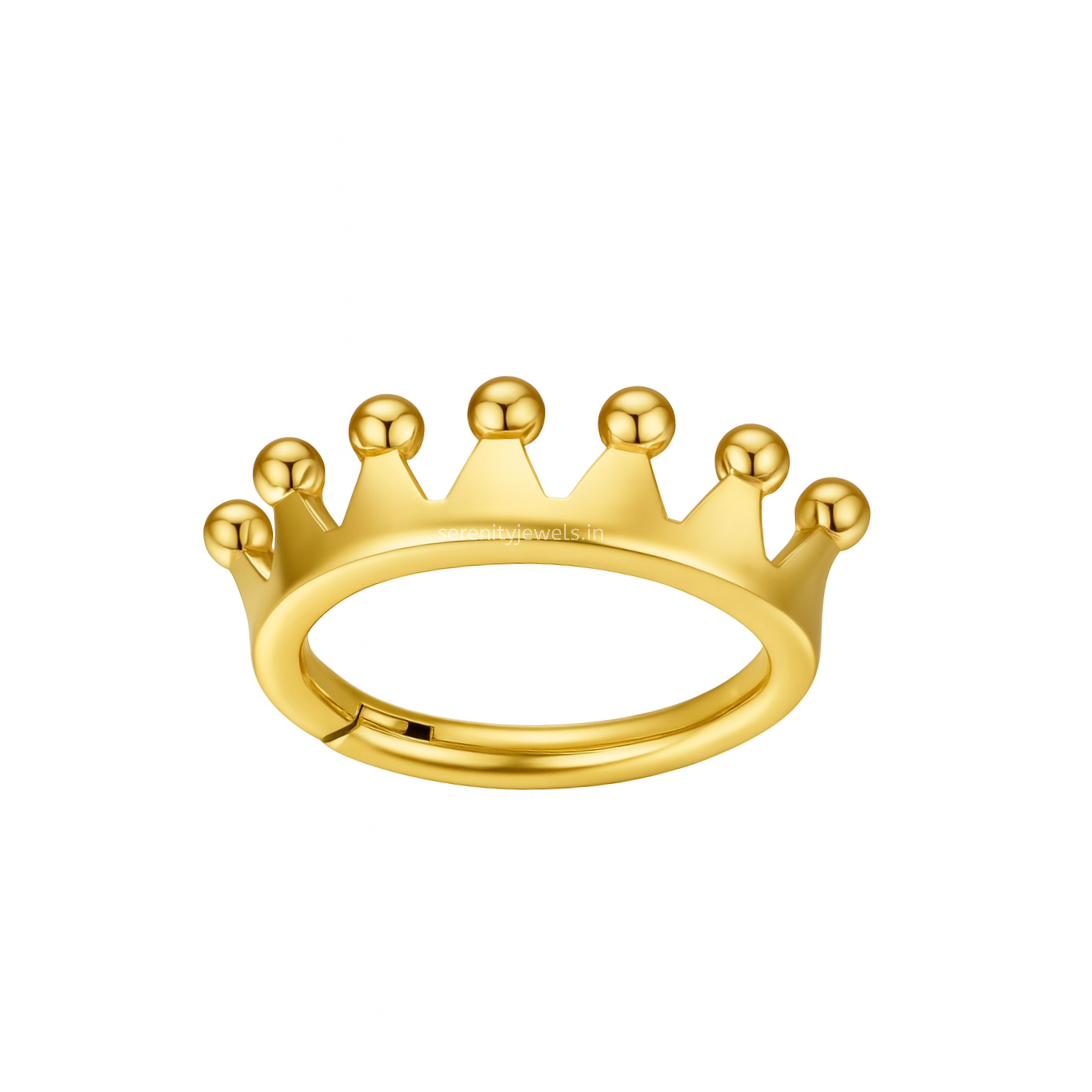 Queen’s Crown Titanium Conch Hoop - SINGLE