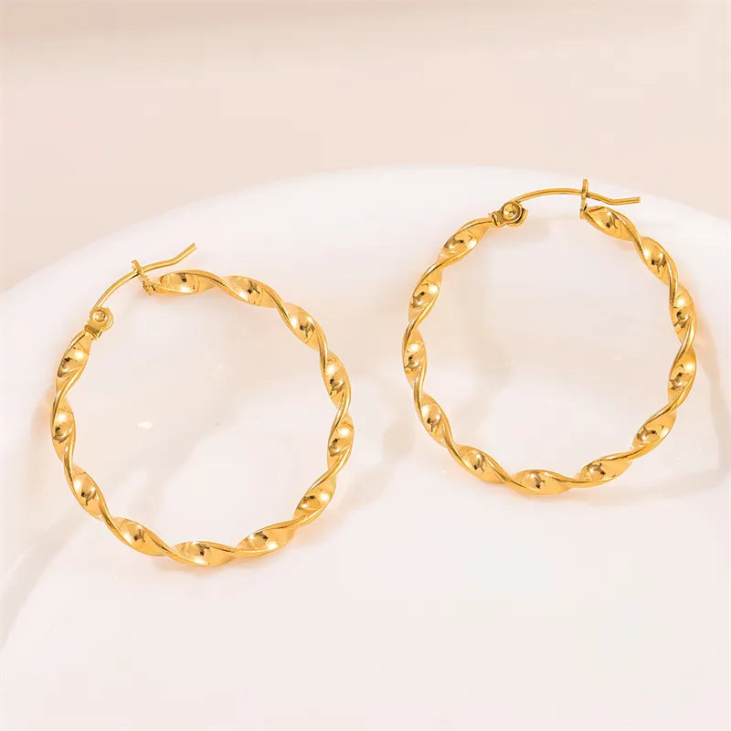 Sia Twisted Hoops