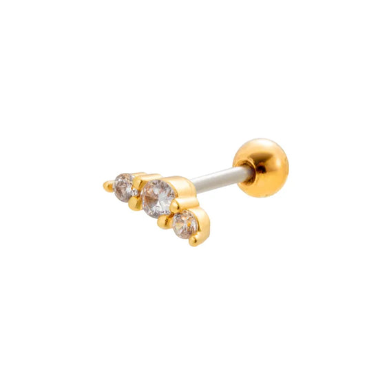 Dainty Dome Studs - Pair