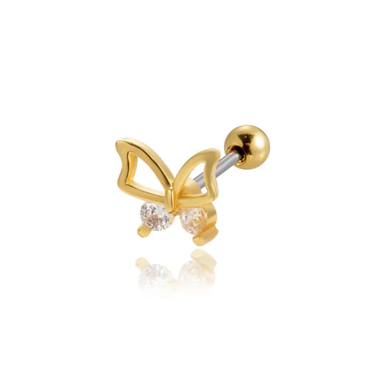 Ozak Butterfly Studs - Pair