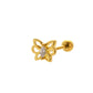Medusa Butterfly Studs - Pair