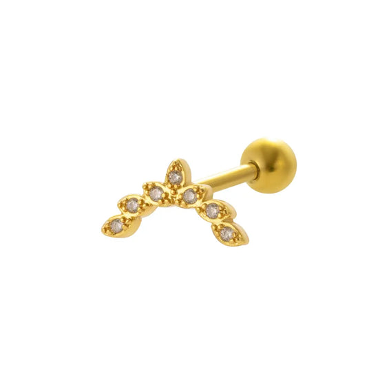 Ember curvy studs - Pair
