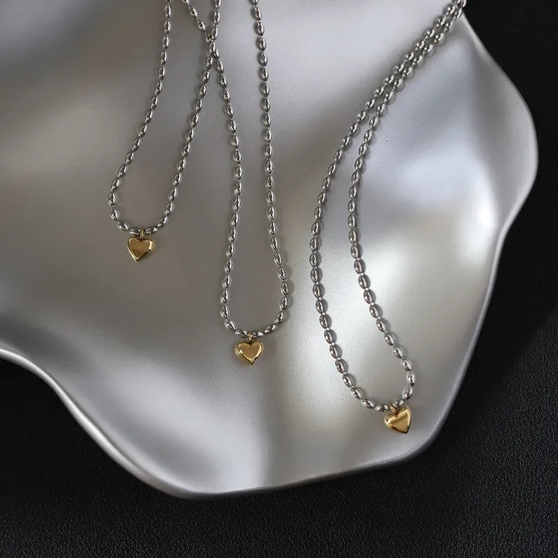 Esther Heart Pendant Necklace