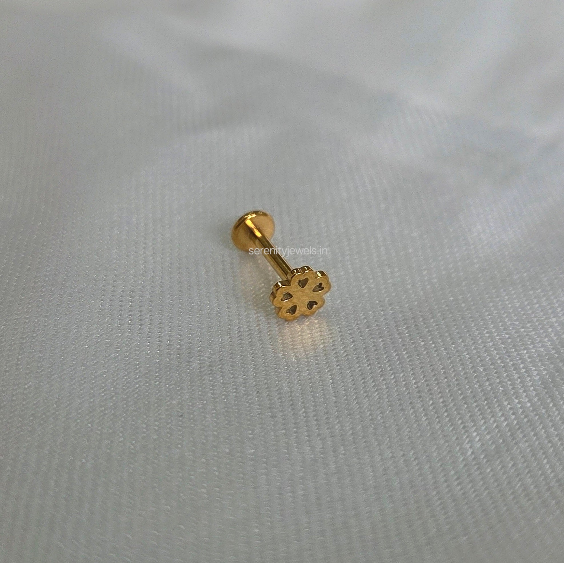 QuinClover Flat Studs - PAIR