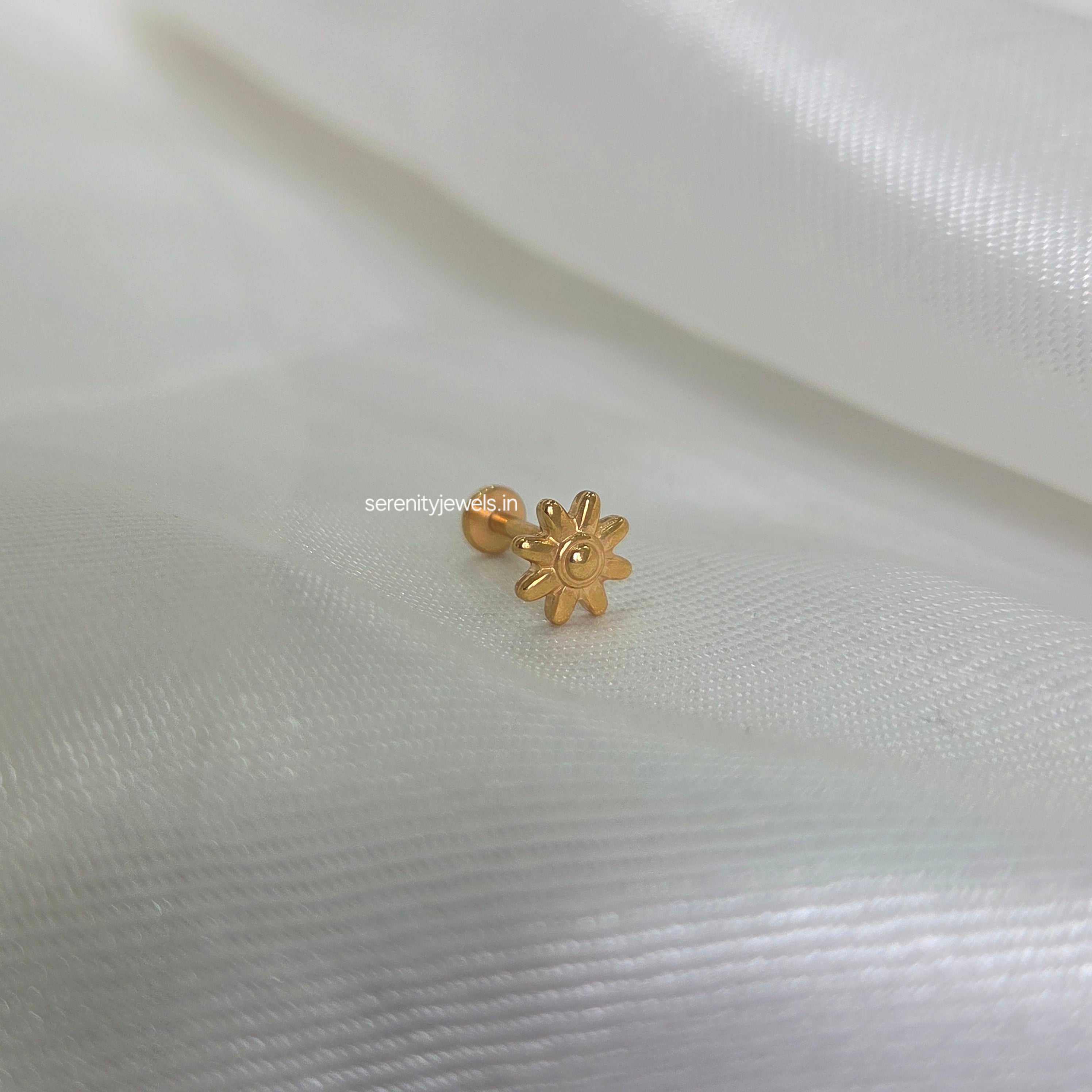 Tejas Flat Studs - PAIR