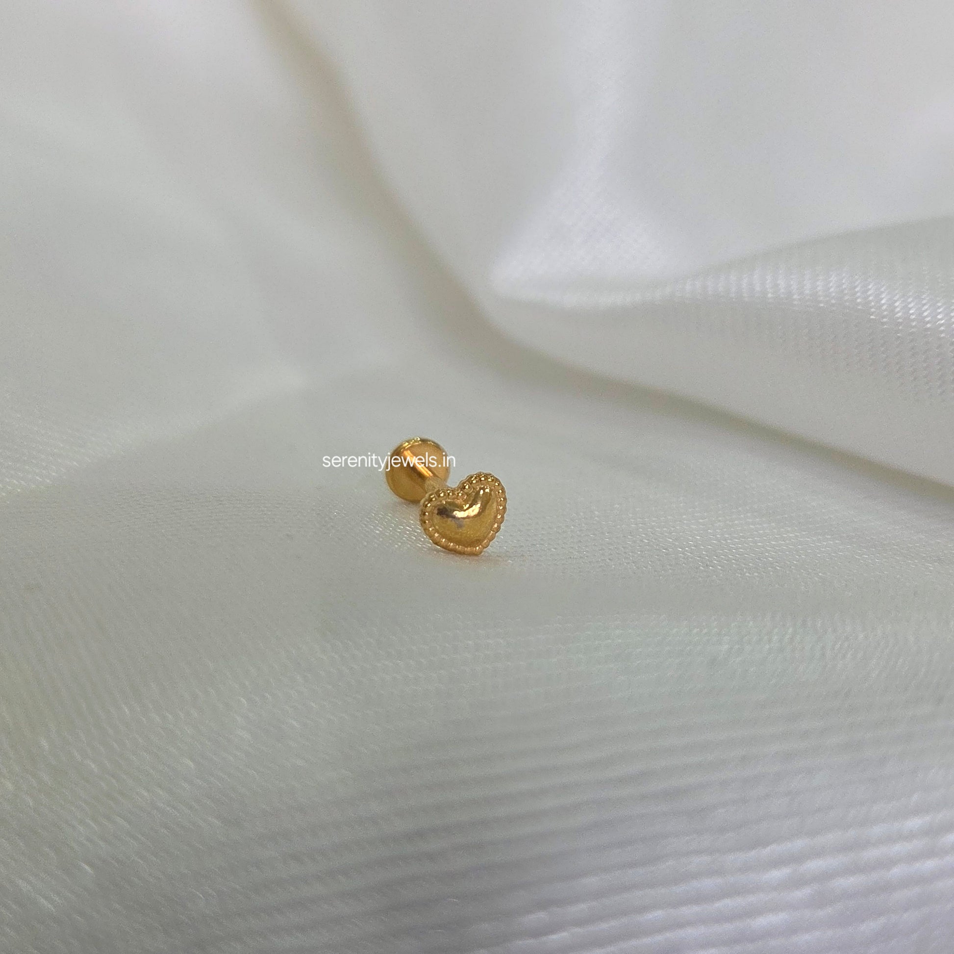 Lush Love Flat Studs - PAIR