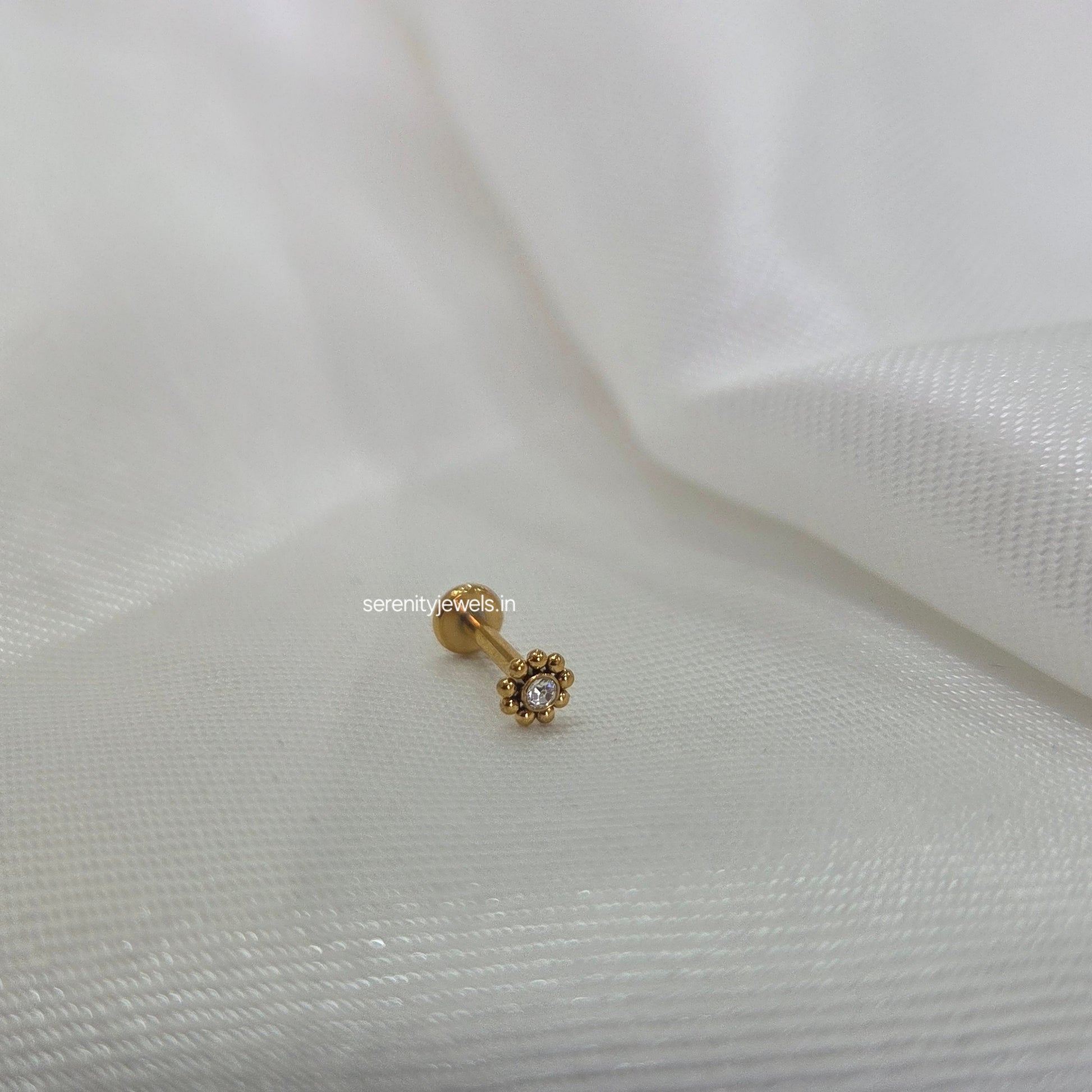 Desire Dots Flat Studs - PAIR
