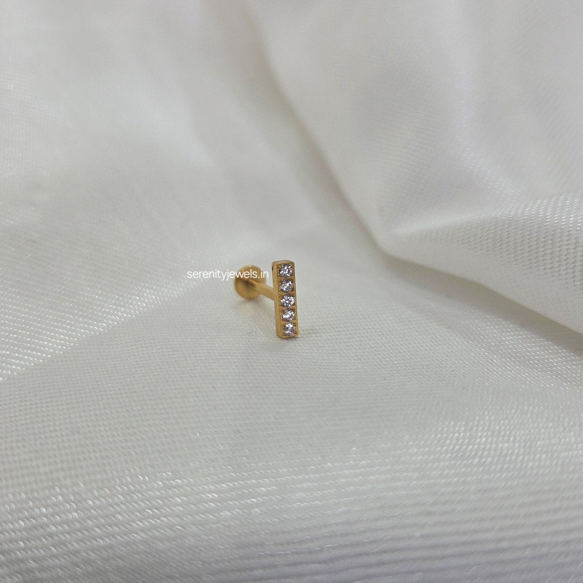Bar Flat Studs - PAIR