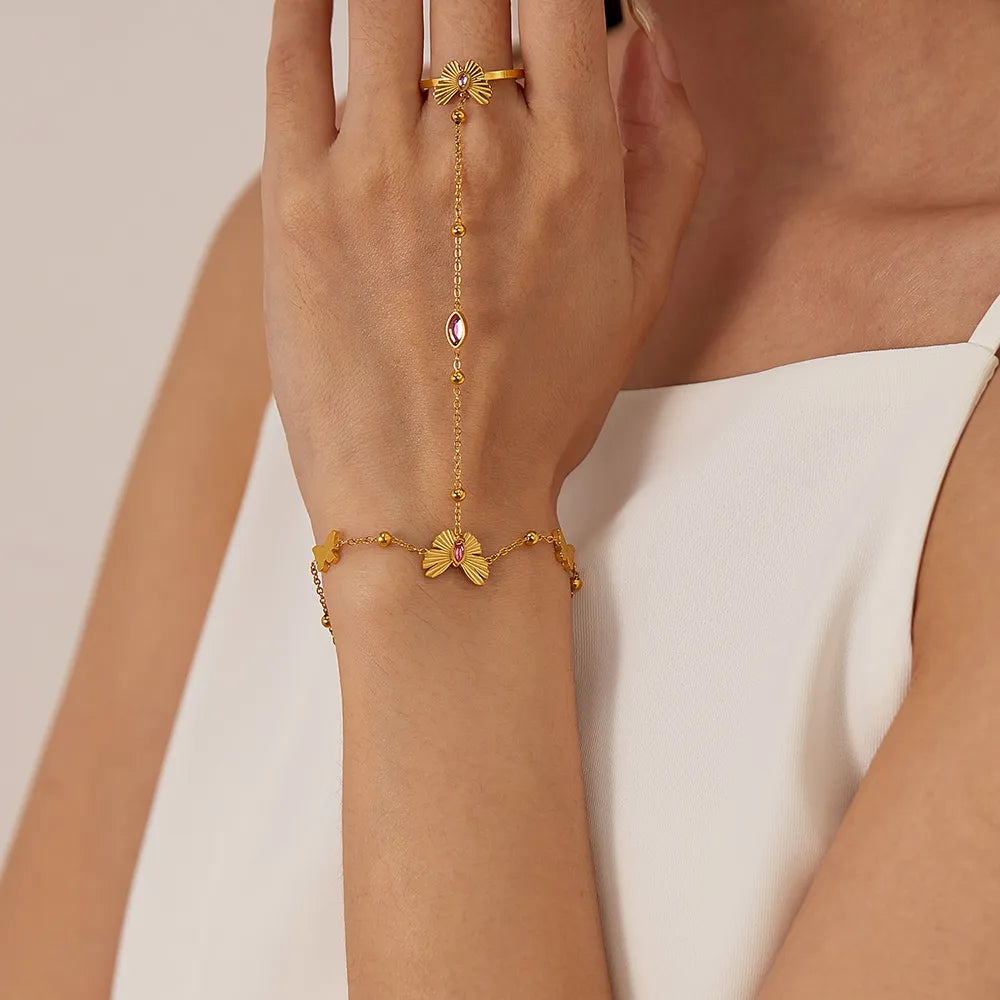 Butterfly Hand Chain – Serenity Jewels