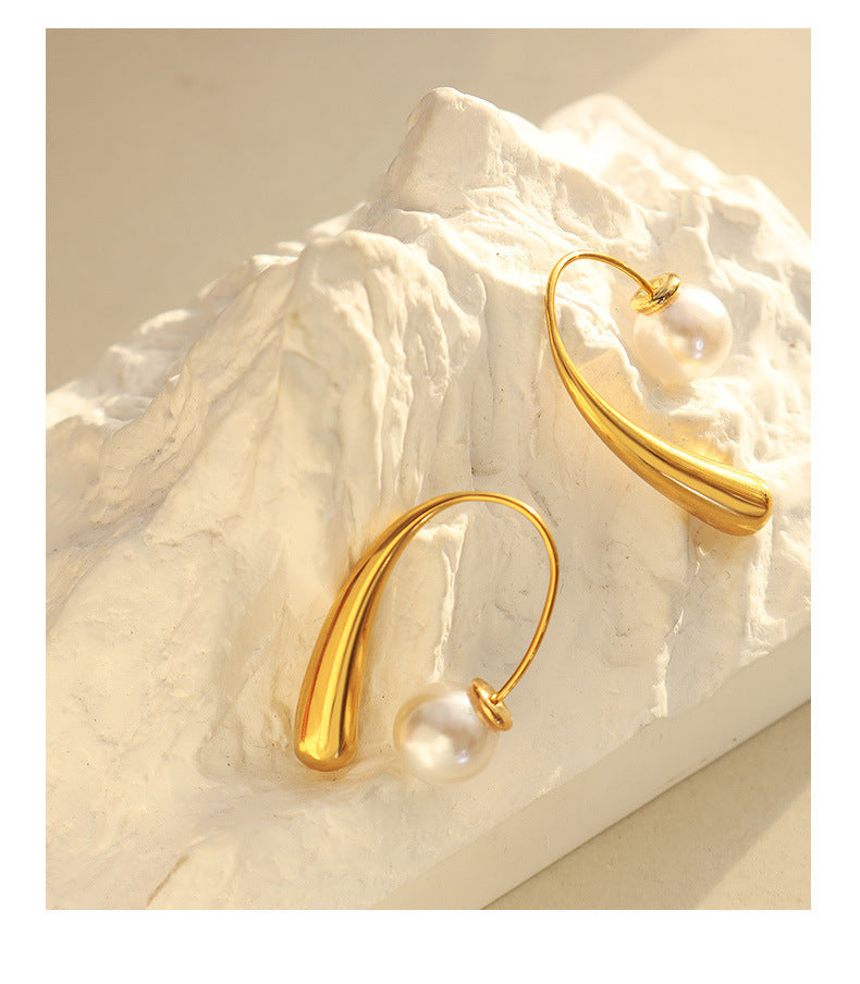 Bell Pearl Earrings