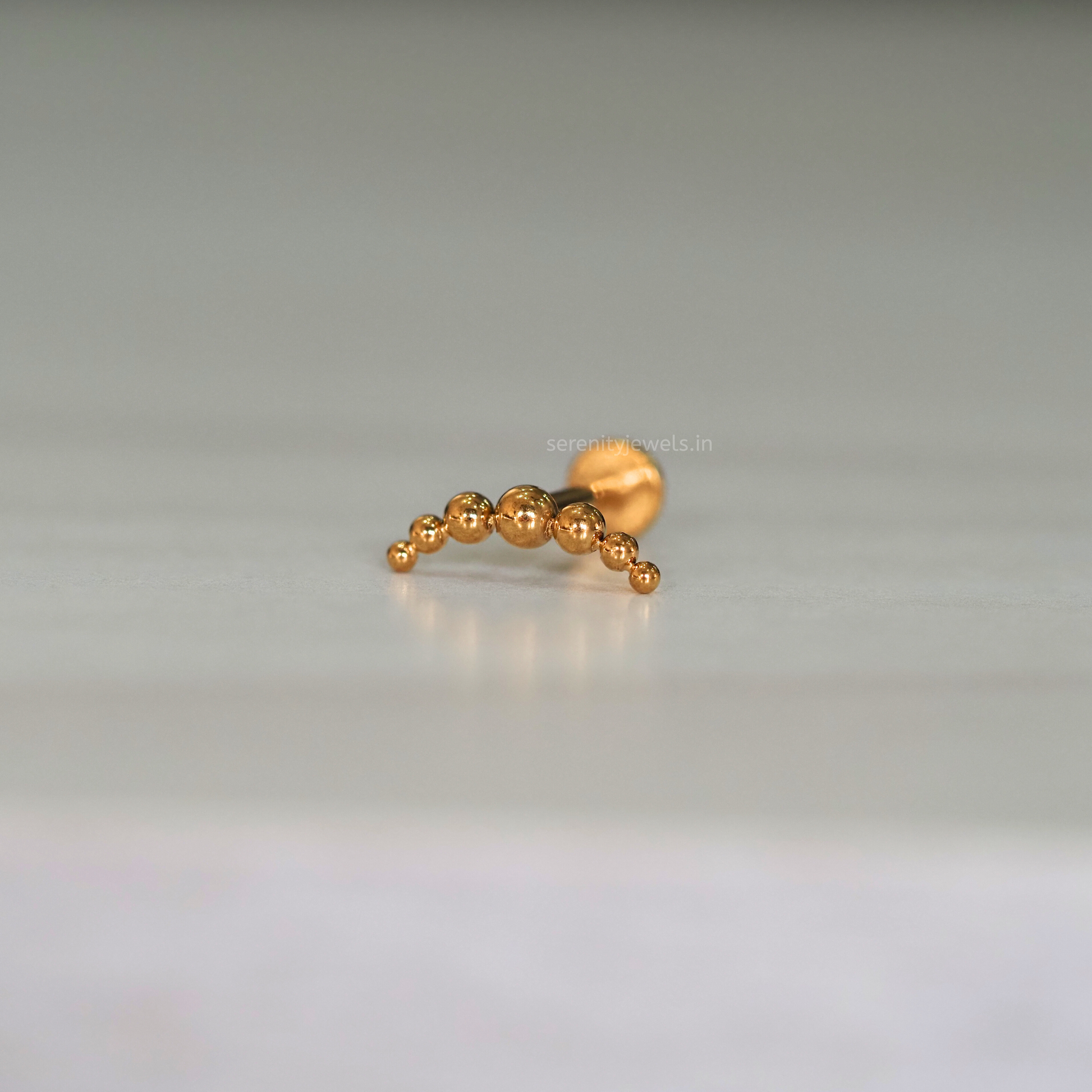 Mini Zenith Flat Studs - PAIR