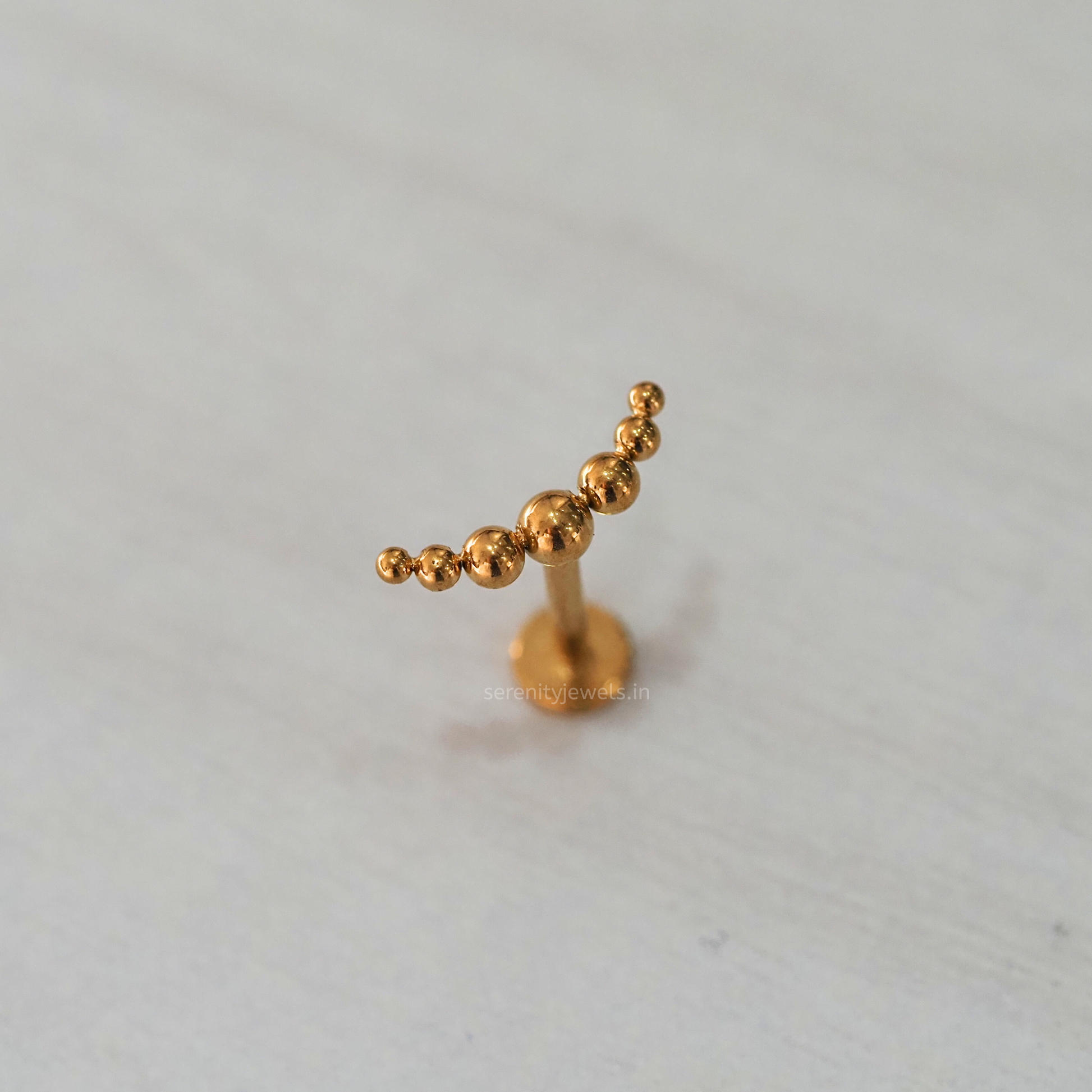 Mini Zenith Flat Studs - PAIR