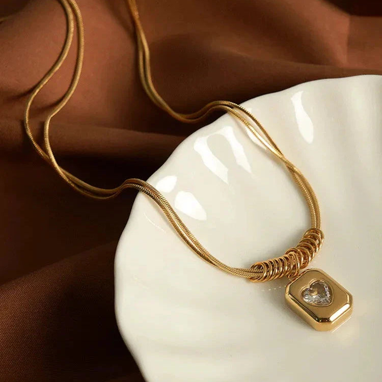 Bridget Heart Pendant Necklace