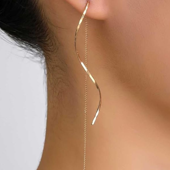 Catherine Threader Tassle Earrings