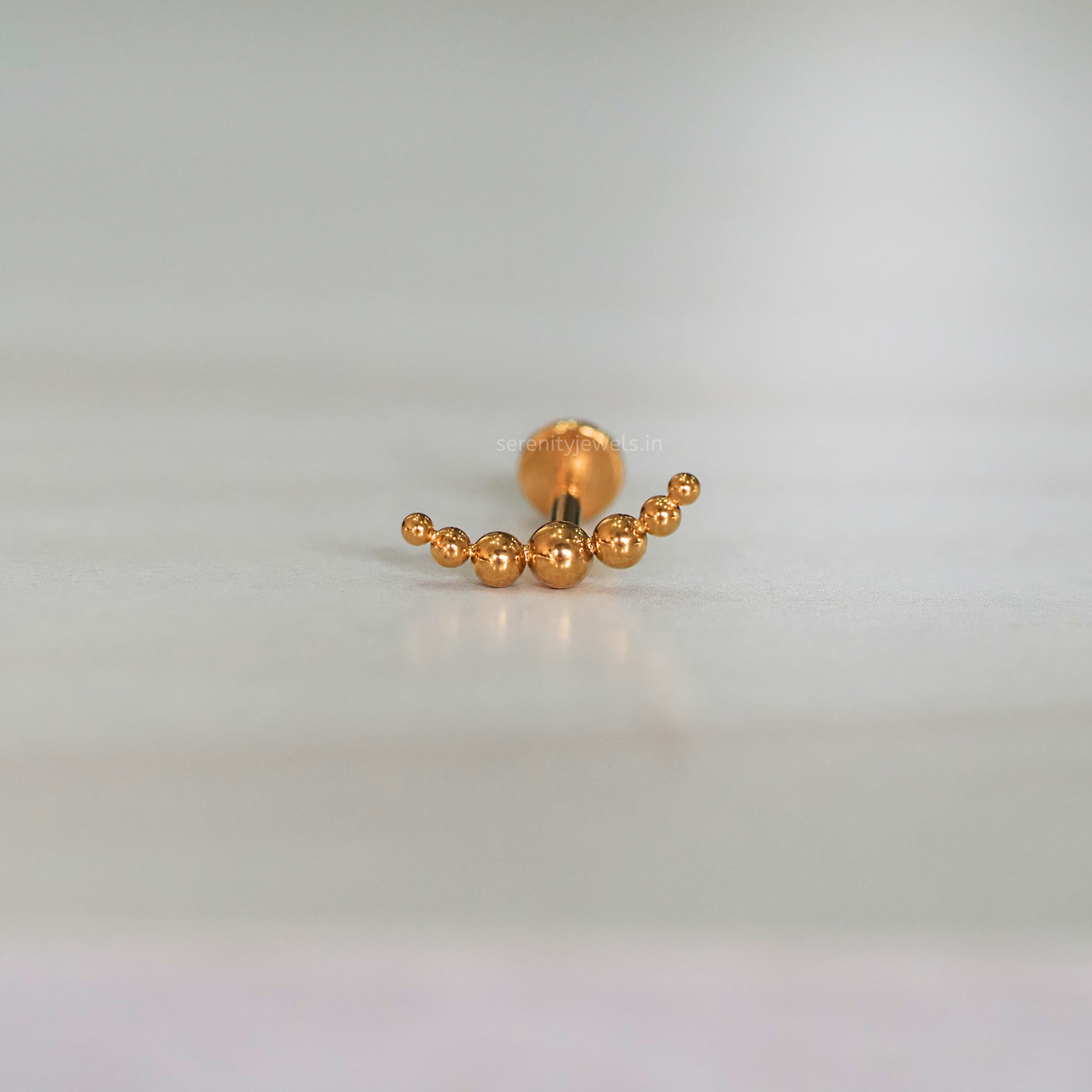 Mini Zenith Flat Studs - PAIR