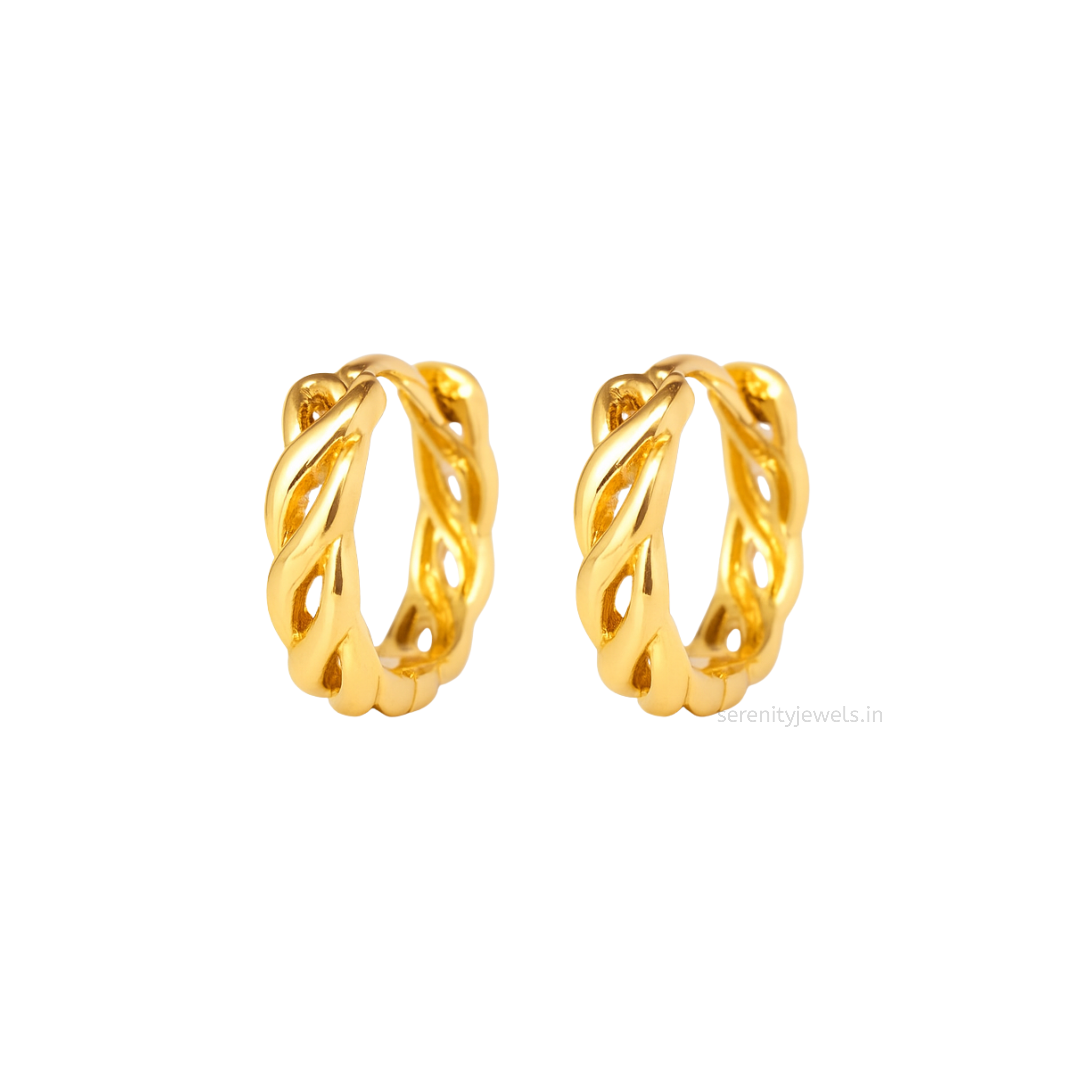 Braide Hoops - PAIR