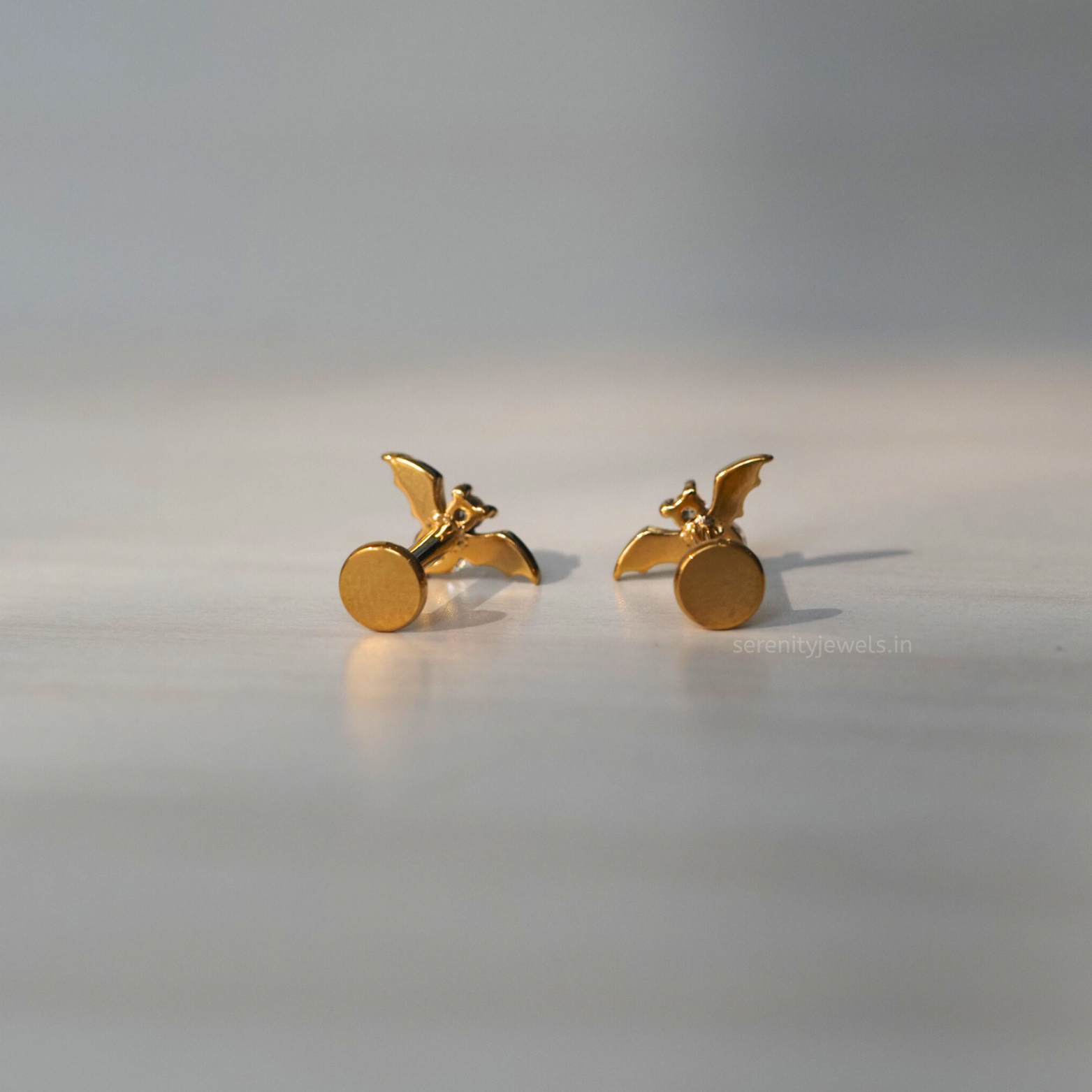 Darkwing Flat Studs - PAIR