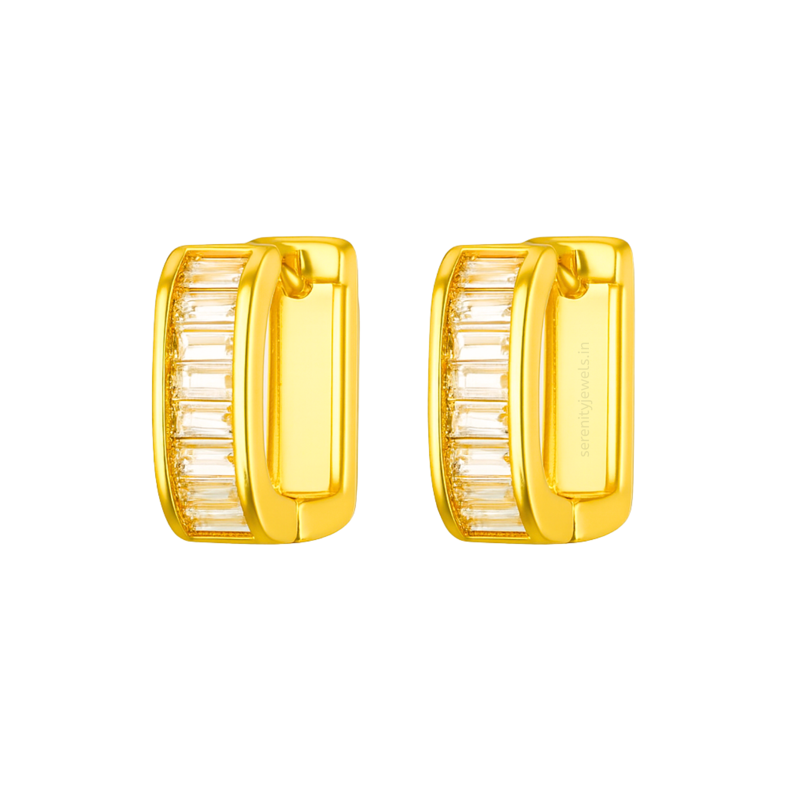 Crystalin Hoops - PAIR