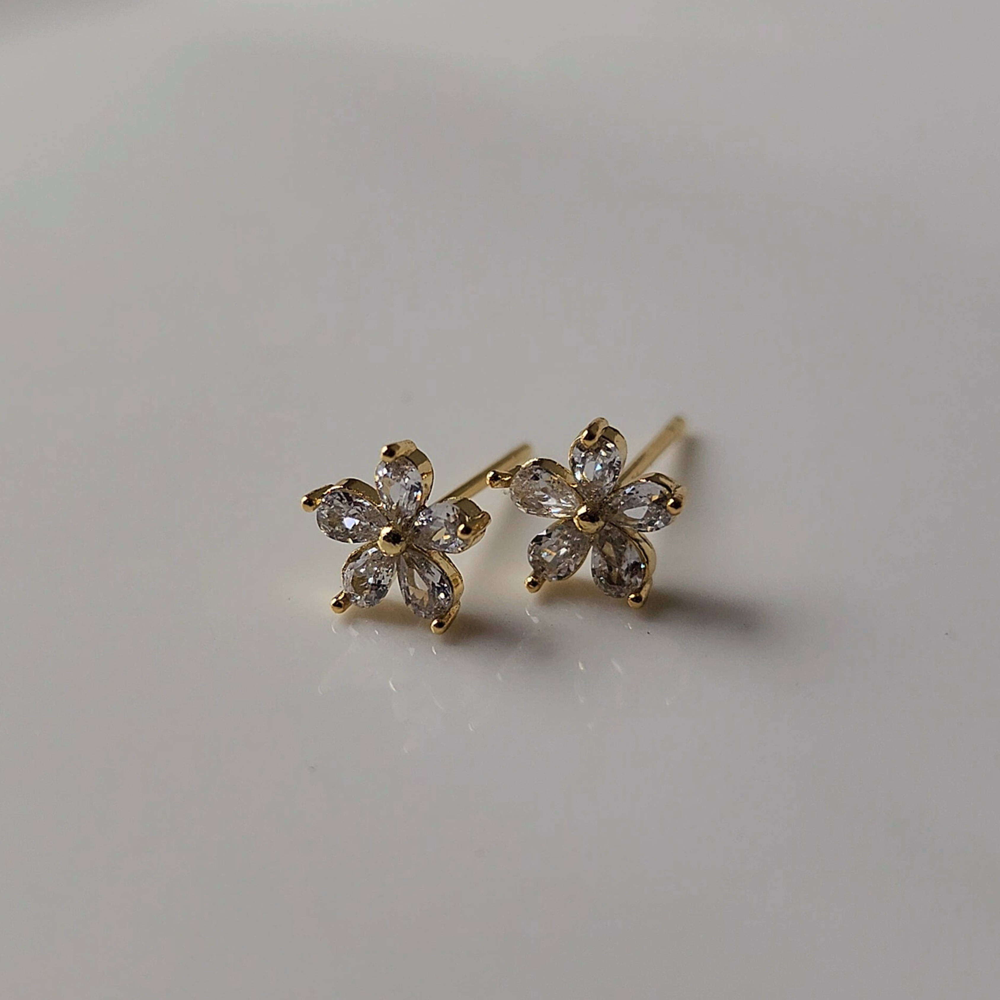 Aster Flower Earrings