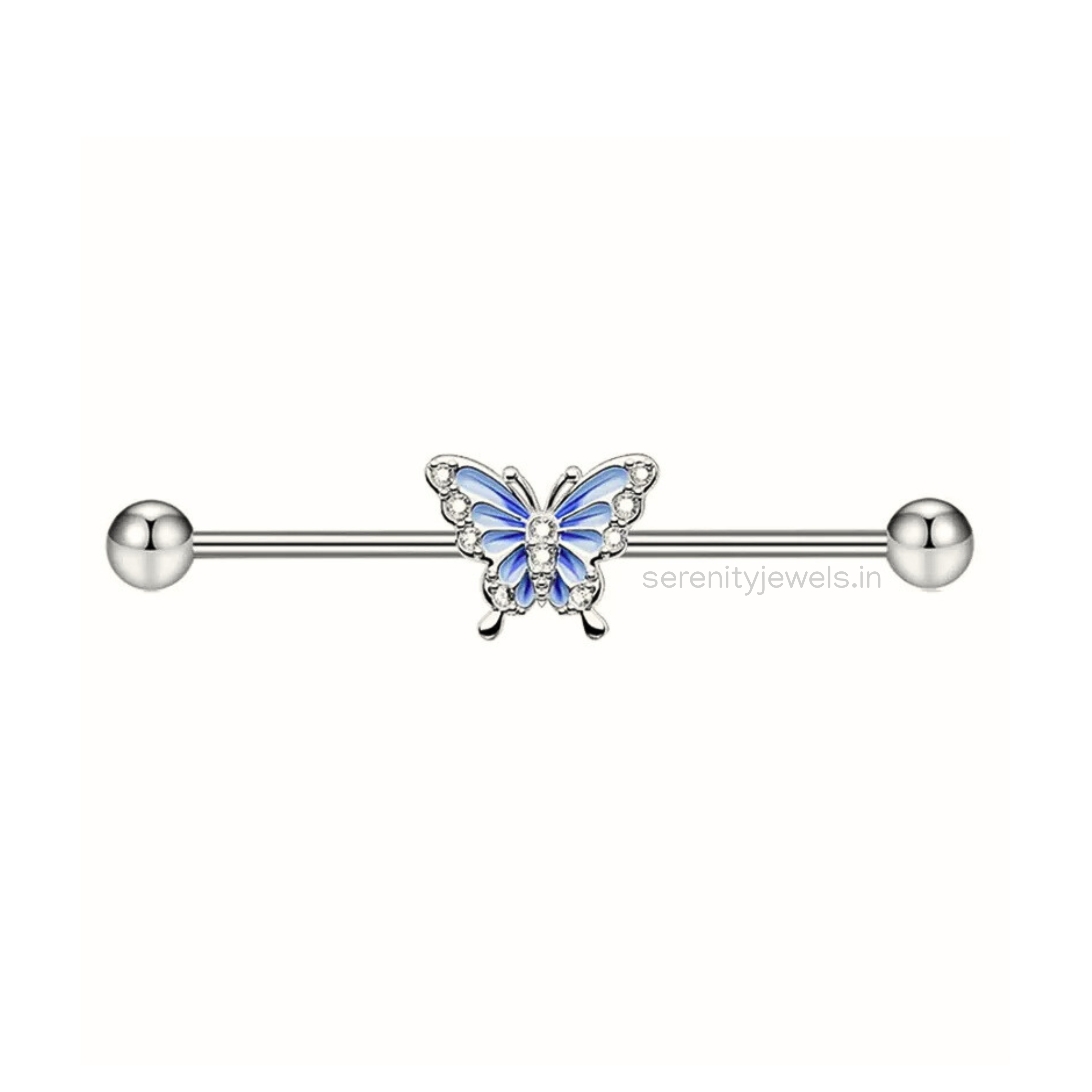 Blue Monarch Industrial Barbell Stud