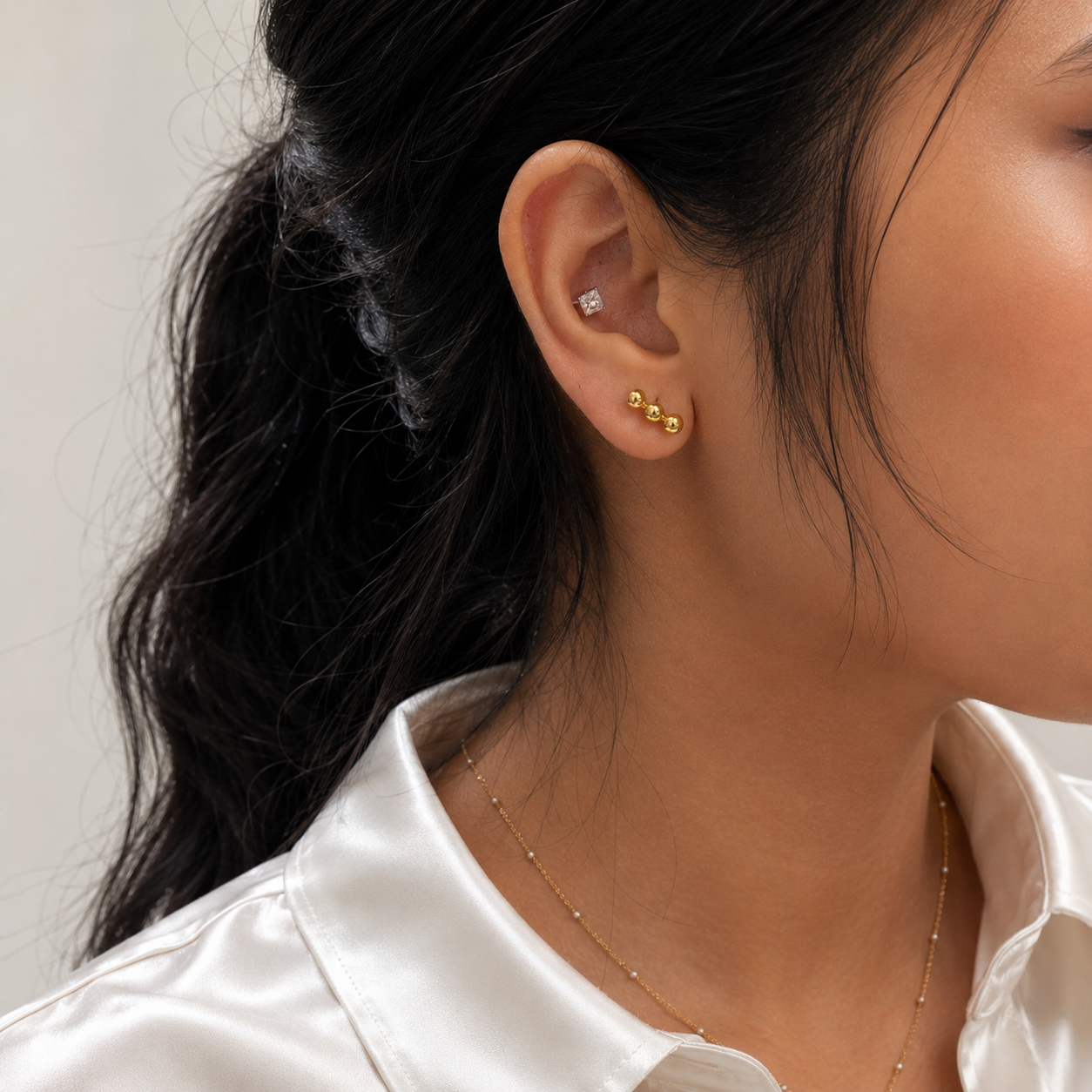 Gigi Beads Studs - Pair