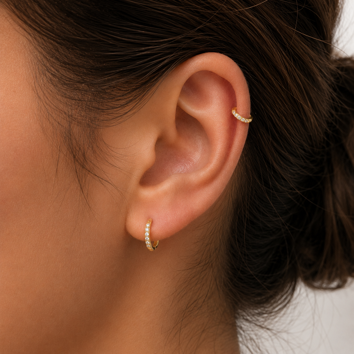 Petite Ear Hoops - PAIR