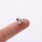 Crown studs - Pair
