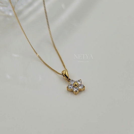 Flower Pendant Necklace