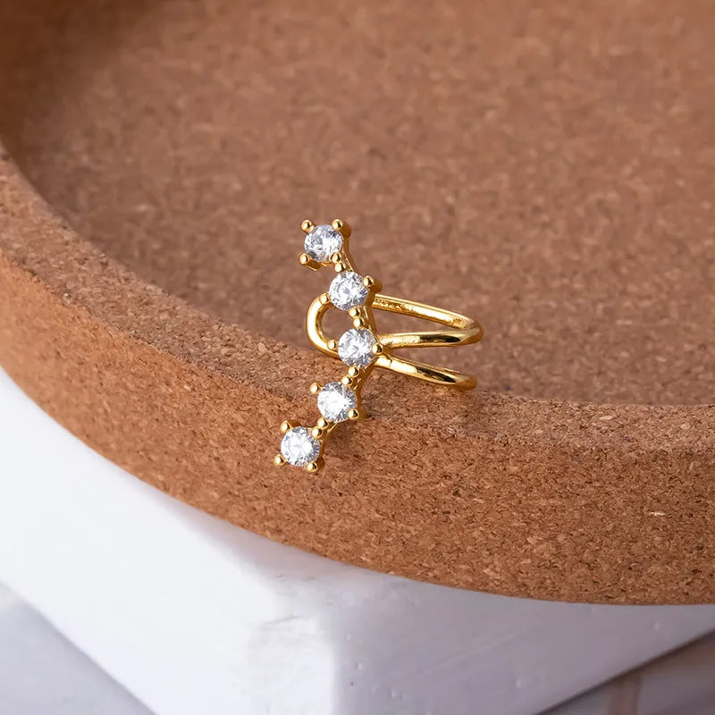 Gemma long ear cuff - SINGLE