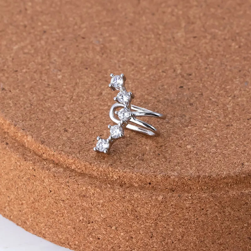 Gemma long ear cuff - SINGLE