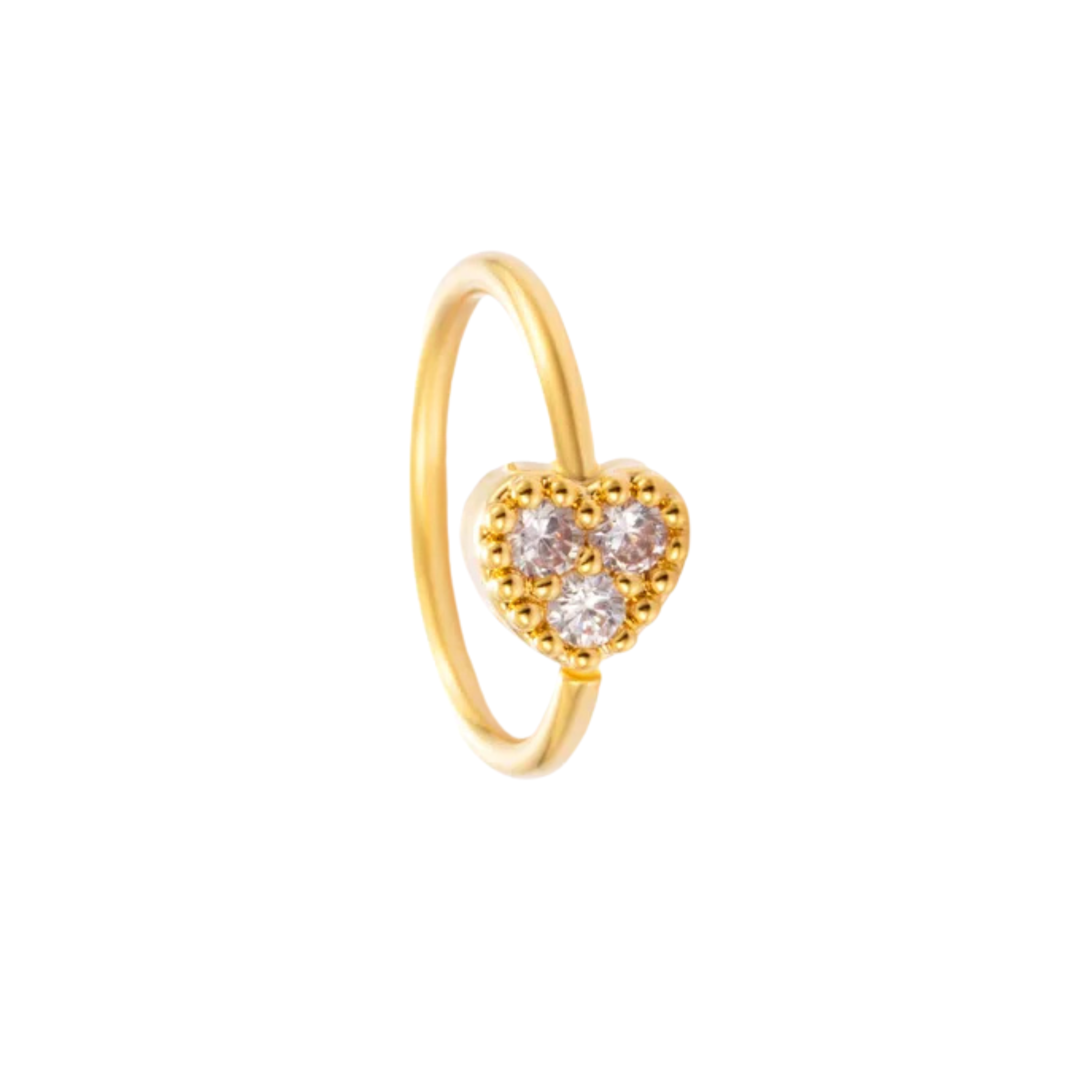 Heart Nose Ring