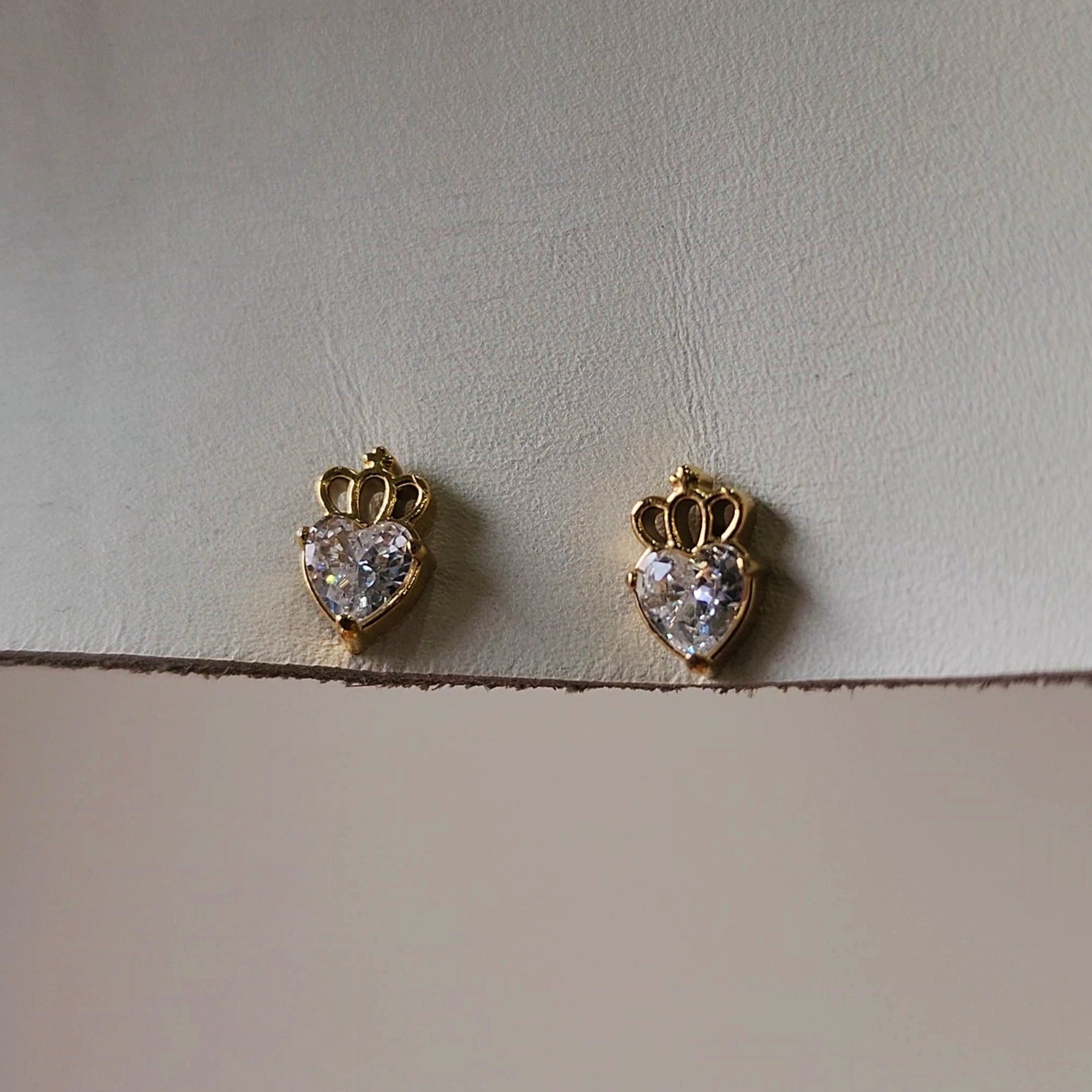 Heart Queen Studs