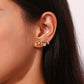 Heart Queen Studs