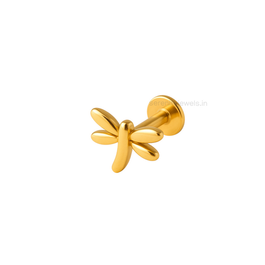 Dragonfly Flat Studs - PAIR