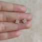 Lucky Clover Studs - Pair