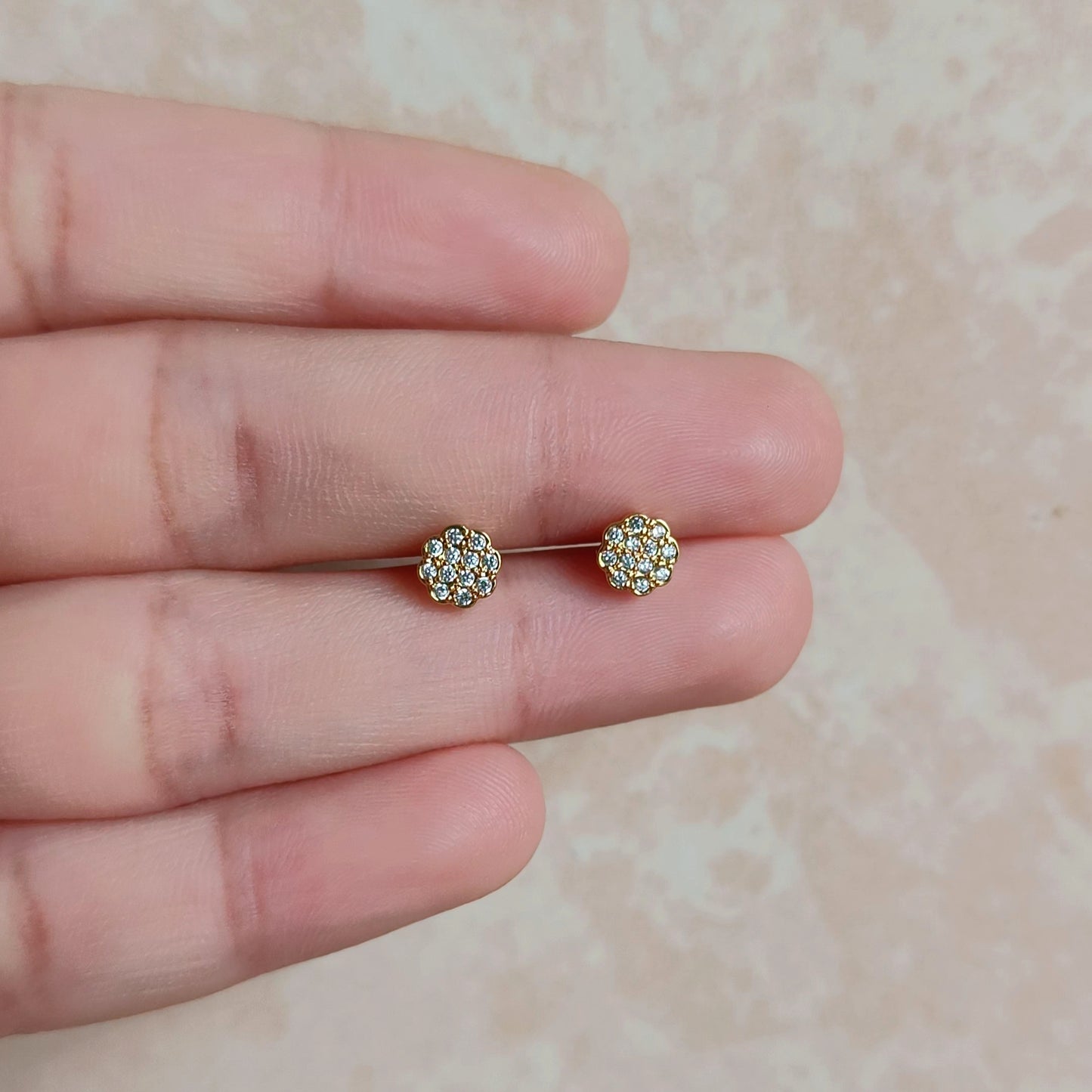 Ariel Studs - Pair