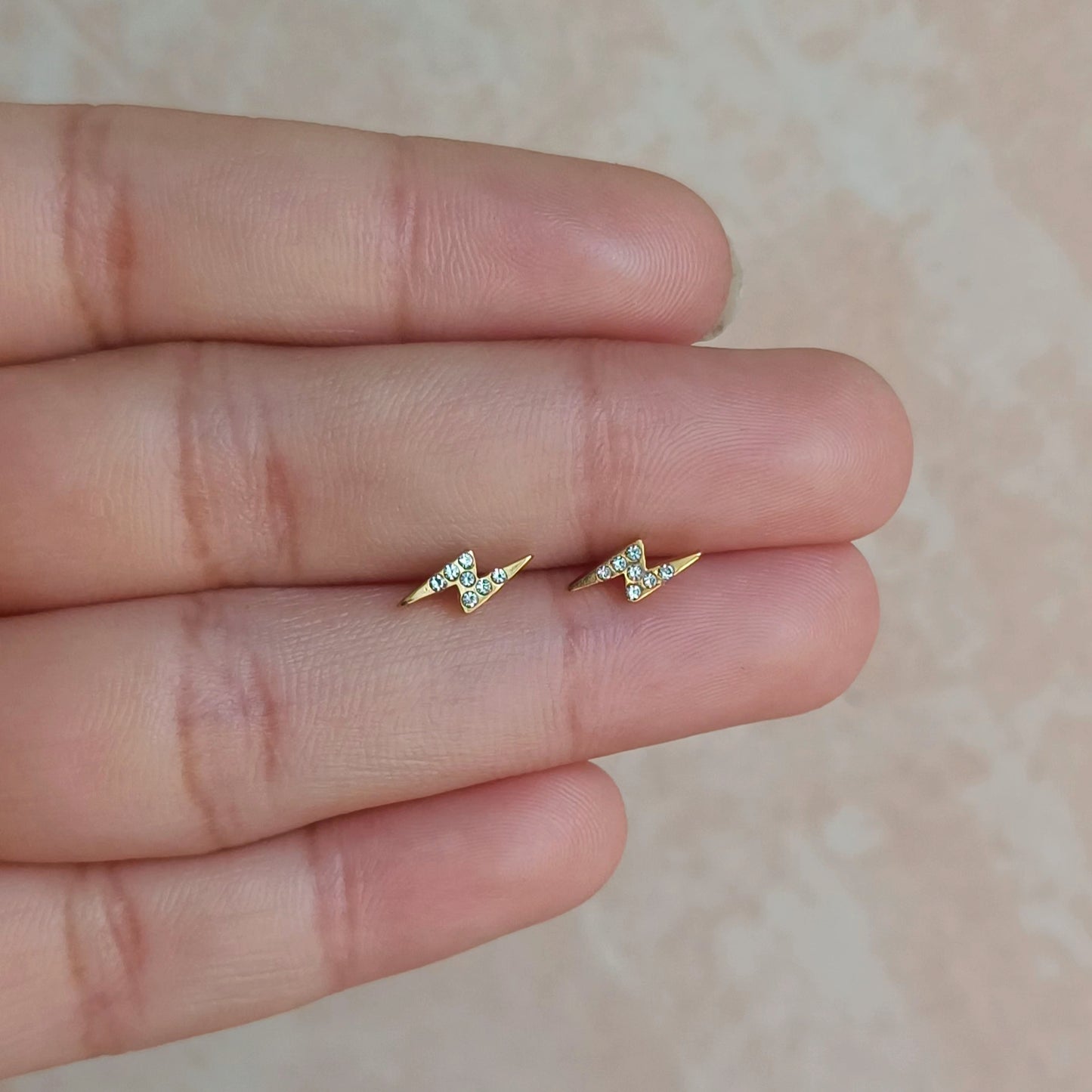 Lightning Bolt Studs