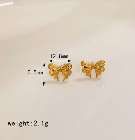 Kathy Bow Studs