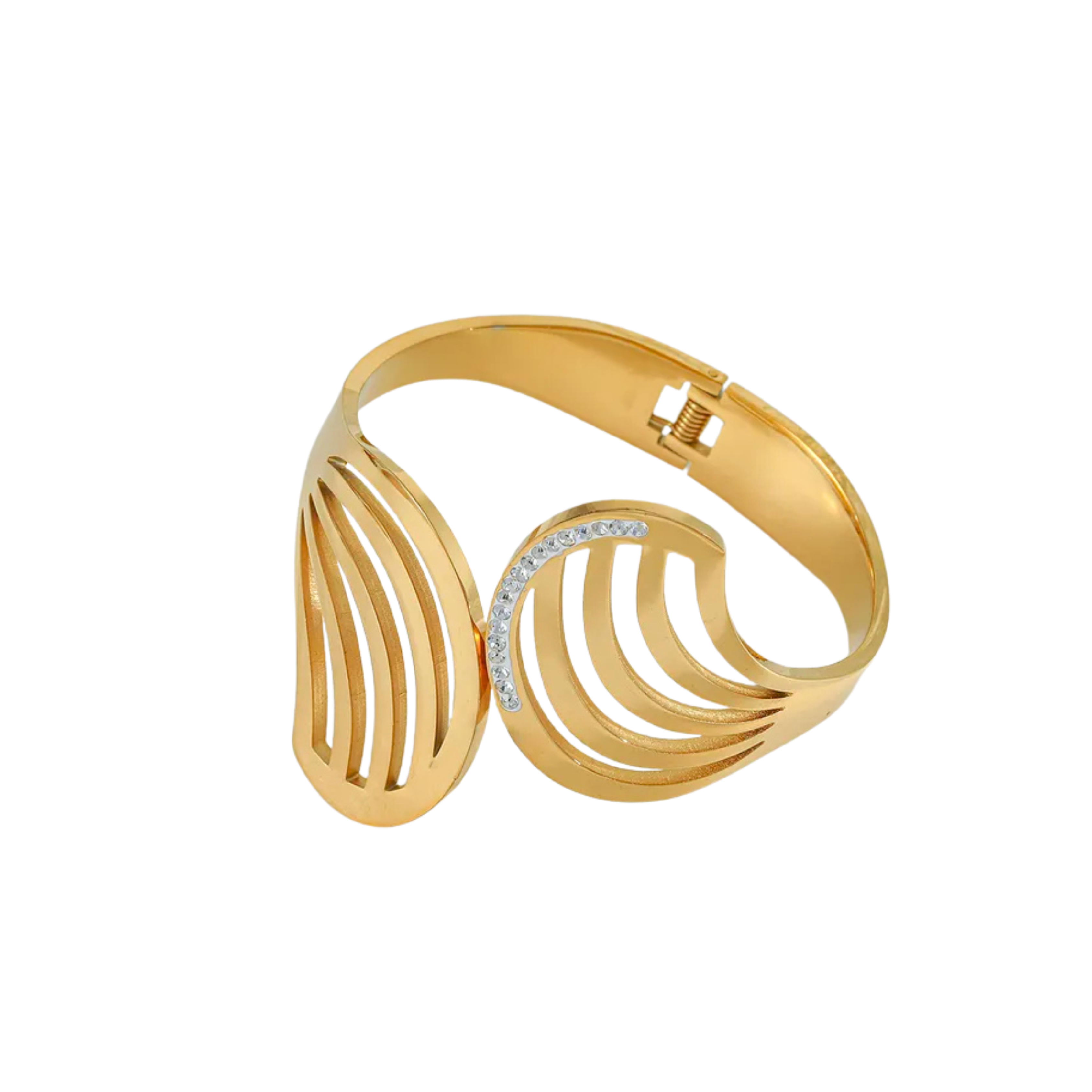 Leaf Studded Bracelet